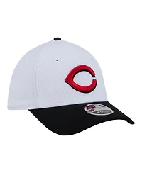 New Era Toddler White Cincinnati Reds Baseball 39THIRTY M-Crown Adjustable Hat
