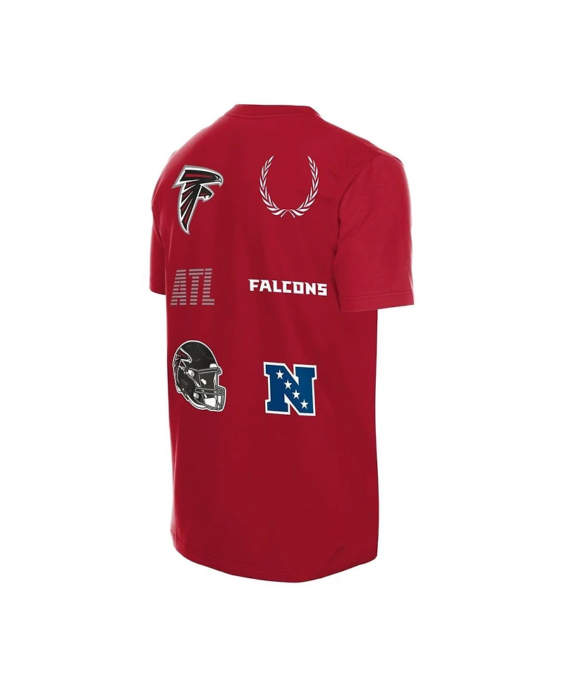 New Era Men's Red Atlanta Falcons Match T-Shirt