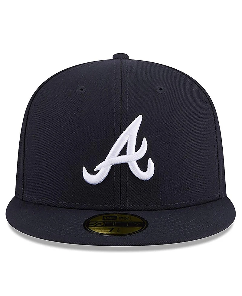 New Era Men's Navy Atlanta Braves 2026 Jackie Robinson Day 59FIFTY Fitted Hat