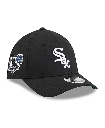 New Era Men's Black Chicago White Sox 2026 Jackie Robinson Day 39THIRTY M-Crown Flex Hat