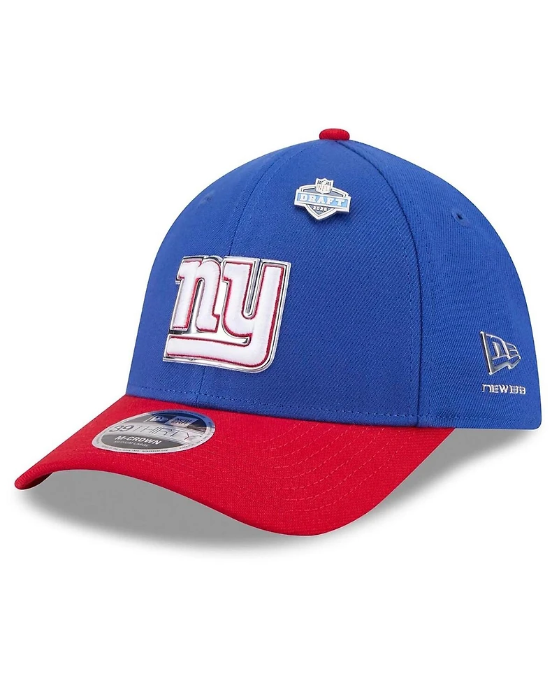 New Era Men's Royal/Red York Giants 2026 Nfl Draft 39THIRTY M-Crown Flex Hat
