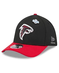 New Era Men's Black/Red Atlanta Falcons 2026 Nfl Draft 39THIRTY M-Crown Flex Hat