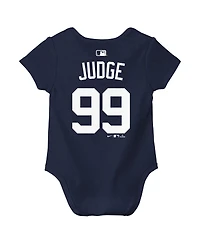 Nike Baby Boys and Girls Aaron Judge Navy New York Yankees Name Number Bodysuit