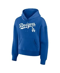 Fanatics Women's Royal Los Angeles Dodgers Lockup Legacy Fleece Hoodie