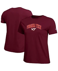 Champion Women's Maroon Virginia Tech Hokies Arched Over Logo T-Shirt