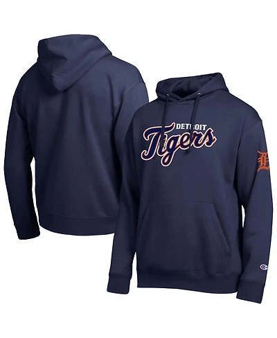 Champion Men's Navy Detroit Tigers All Star Wordmark Hoodie
