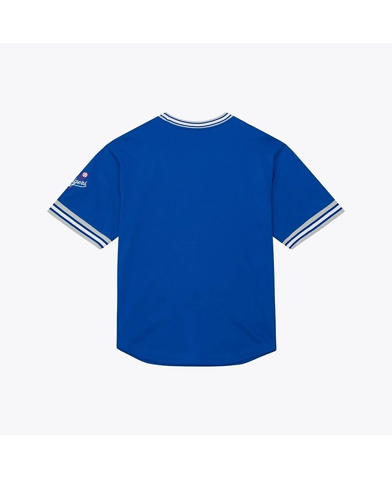 Mitchell & Ness Men's Royal Los Angeles Dodgers Wild Pitch Ringer T-Shirt