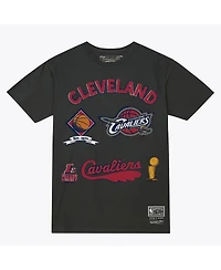 Mitchell & Ness Men's Charcoal Cleveland Cavaliers Hardwood Classics Legacy Defined T-Shirt