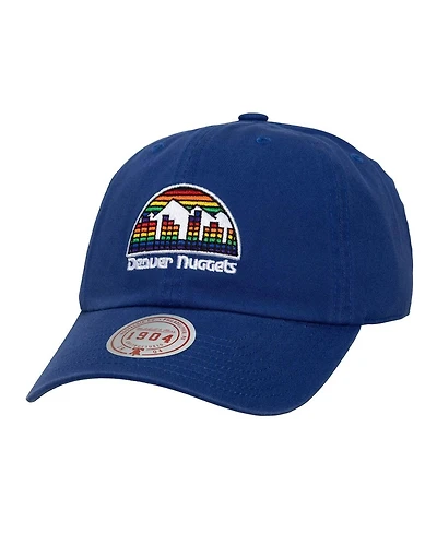 Mitchell & Ness Men's Navy Denver Nuggets Hardwood Classics 1904 Adjustable Hat