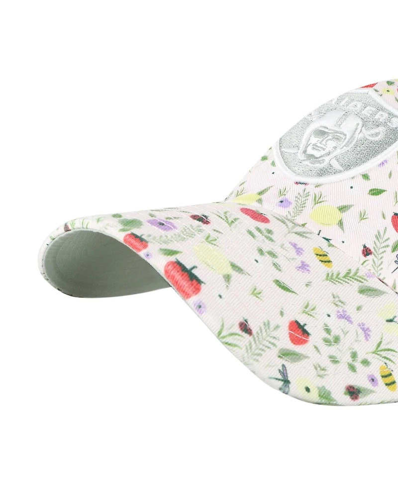 '47 Brand Women's Light Pink Las Vegas Raiders Posey Clean Up Adjustable Hat