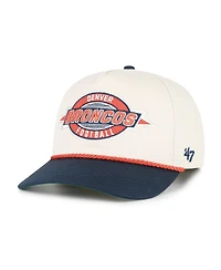 '47 Brand Big Boys and Girls Natural Denver Broncos Freemont Hitch Adjustable Hat