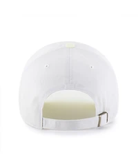 '47 Brand Women's White/Yellow Cincinnati Reds Gelato Two-Tone Clean Up Adjustable Hat