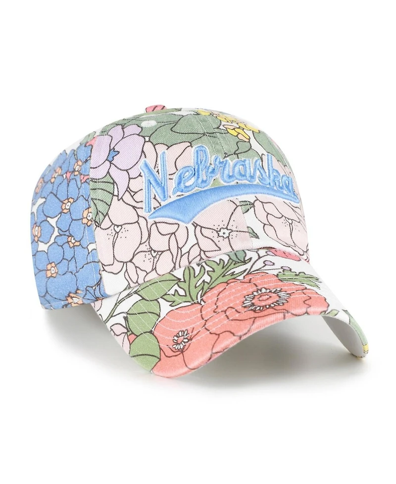 '47 Brand Women's Nebraska Huskers Florentina Clean Up Adjustable Hat