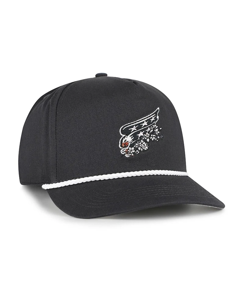 '47 Brand Men's Charcoal Washington Capitals Cherry Blossom Rope Hitch Adjustable Hat