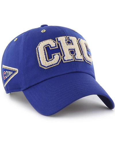 Stoney Clover Lane X '47 Brand Men's Royal Chicago Cubs Acro Charm Clean Up Adjustable Hat