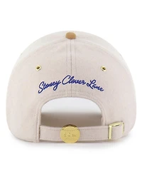 Stoney Clover Lane X '47 Brand Men's Natural/Tan Los Angeles Dodgers Script Charm Clean Up Adjustable Hat