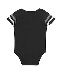 Outerstuff Baby Boys and Girls 3-Piece Las Vegas Raiders Up One Bodysuit, Bib Booties Set