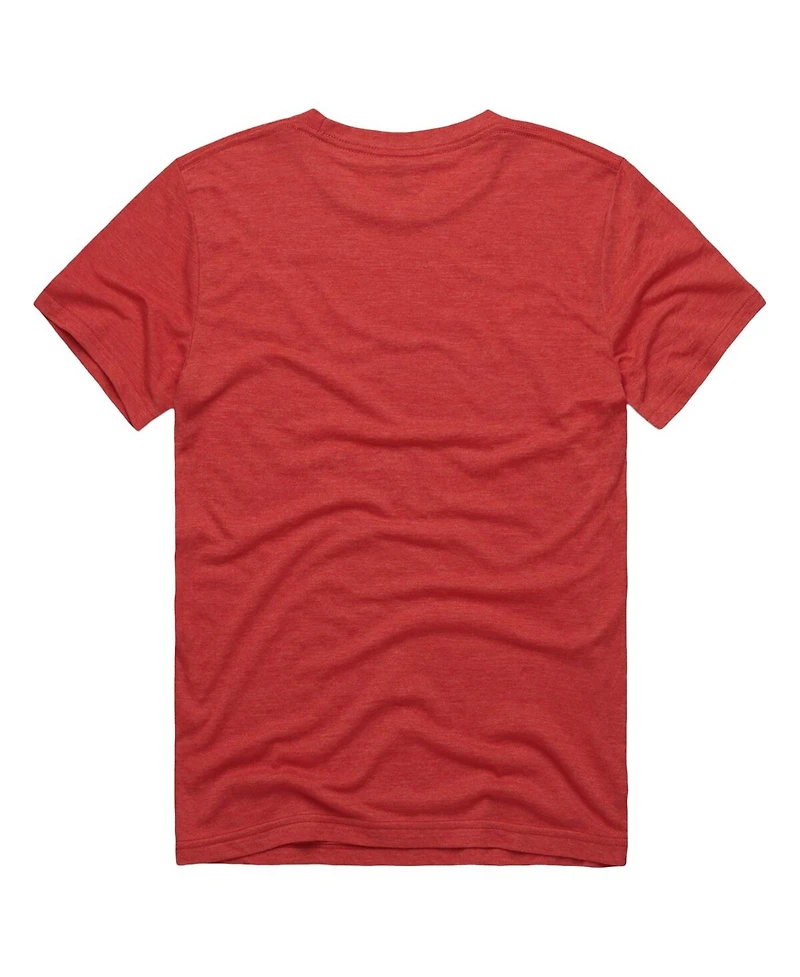 Homage Men's Red Kentucky Derby Twin Spires Tri-Blend T-Shirt