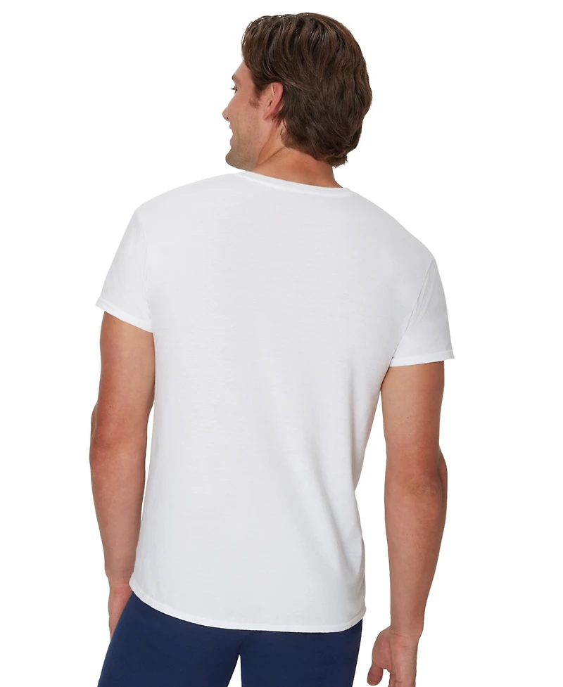 Hanes Men's Ultimate Crewneck Undershirts, 6-Pack