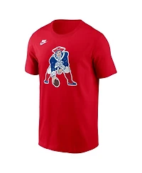 Nike Men's Red New England Patriots Pat Patriot Club T-Shirt