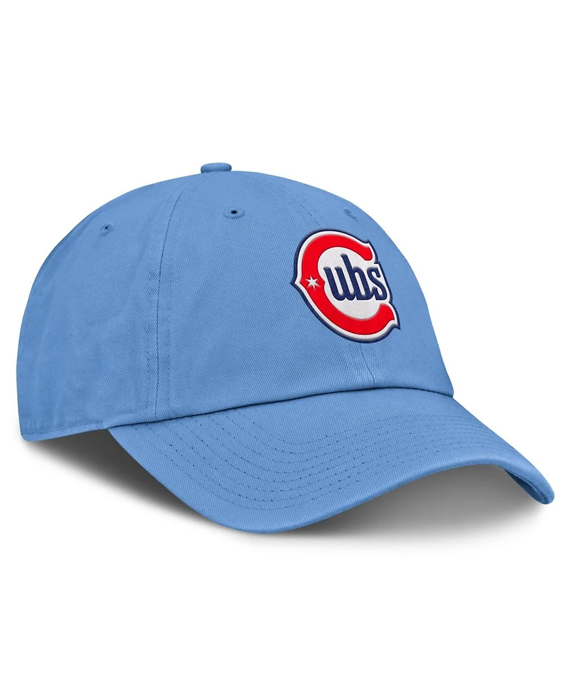 Nike Men's Light Blue Chicago Cubs Club Adjustable Hat