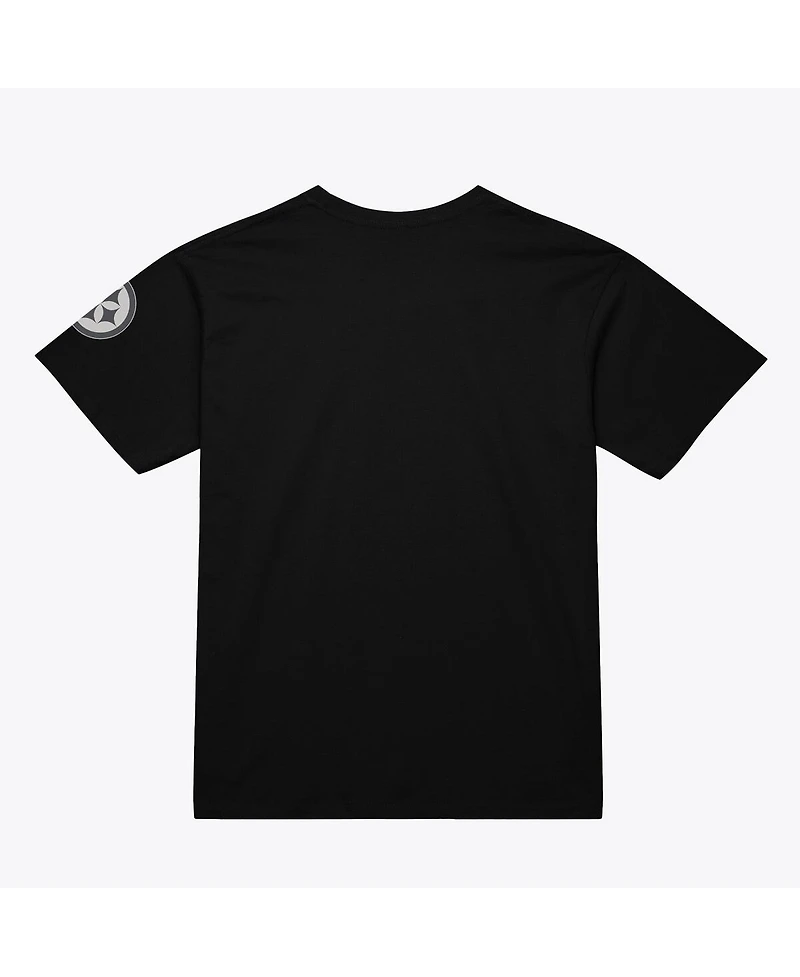 Mitchell & Ness Men's Black Pittsburgh Steelers Head Coach Classic T-Shirt