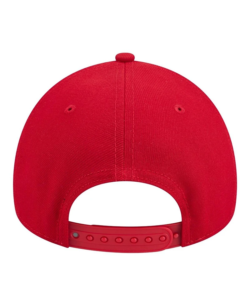 New Era Big Boys and Girls Red Florida Panthers 9FORTY A-Frame Adjustable Hat