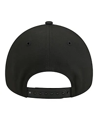 New Era Big Boys and Girls Black Pittsburgh Penguins 9FORTY A-Frame Adjustable Hat