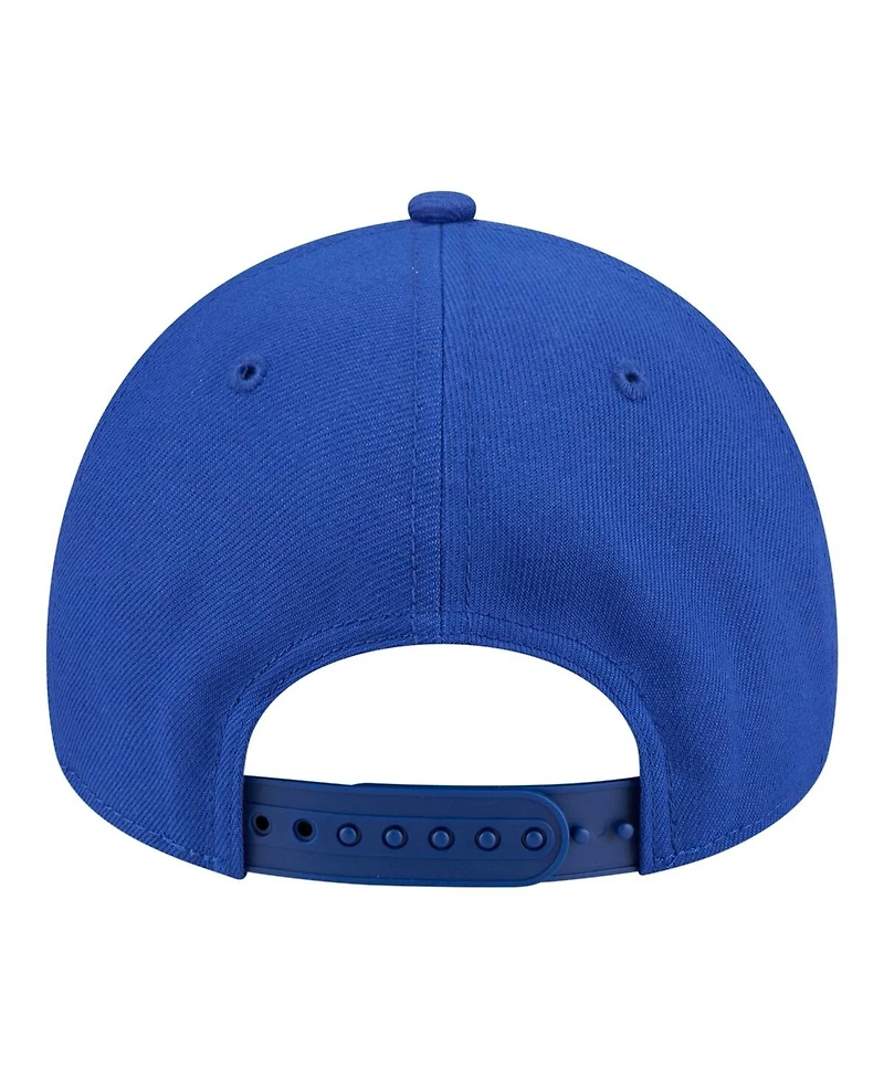 New Era Big Boys and Girls Royal Golden State Warriors 9FORTY A-Frame Adjustable Hat