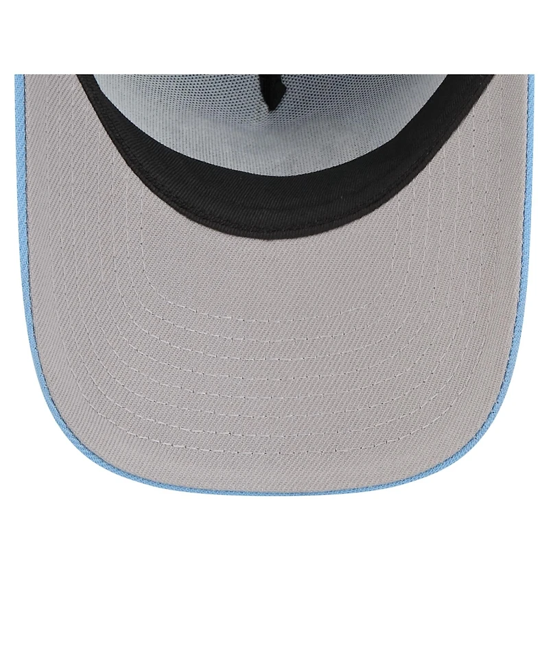 New Era Big Boys and Girls Carolina Blue North Carolina Tar Heels 9FORTY A-Frame Adjustable Hat