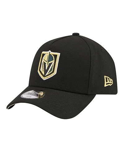 New Era Big Boys and Girls Black Vegas Golden Knights 9FORTY A-Frame Adjustable Hat