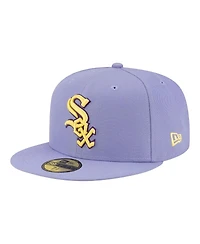 New Era Men's Light Purple Chicago White Sox Lavender Bloom 59FIFTY Fitted Hat
