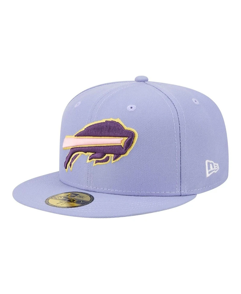 New Era Men's Light Purple Buffalo Bills Lavender Bloom 59FIFTY Fitted Hat