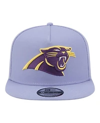 New Era Men's Lavender Carolina Panthers Bloom A-Frame 9FIFTY Snapback Hat