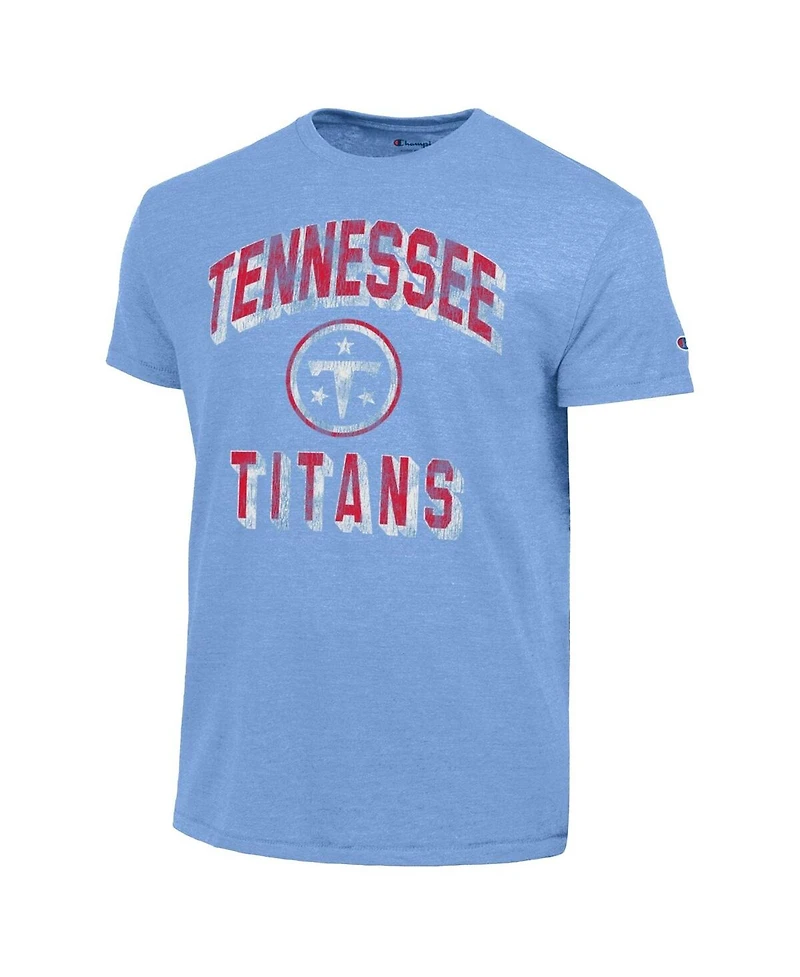 Champion Men's Light Blue Tennessee Titans Ultimate Tri-Blend T-Shirt