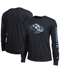 Champion Women's Black Utah Mammoth 2-Hit Long Sleeve T-Shirt
