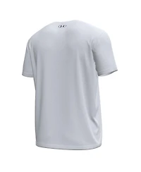 Under Armour Men's White Notre Dame Fighting Irish Golf Leprechaun Tech Stretch T-Shirt