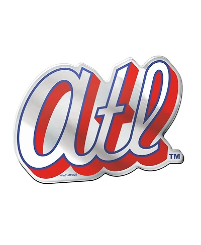 Wincraft Atlanta Braves 2026 City Connect Acrylic Auto Emblem