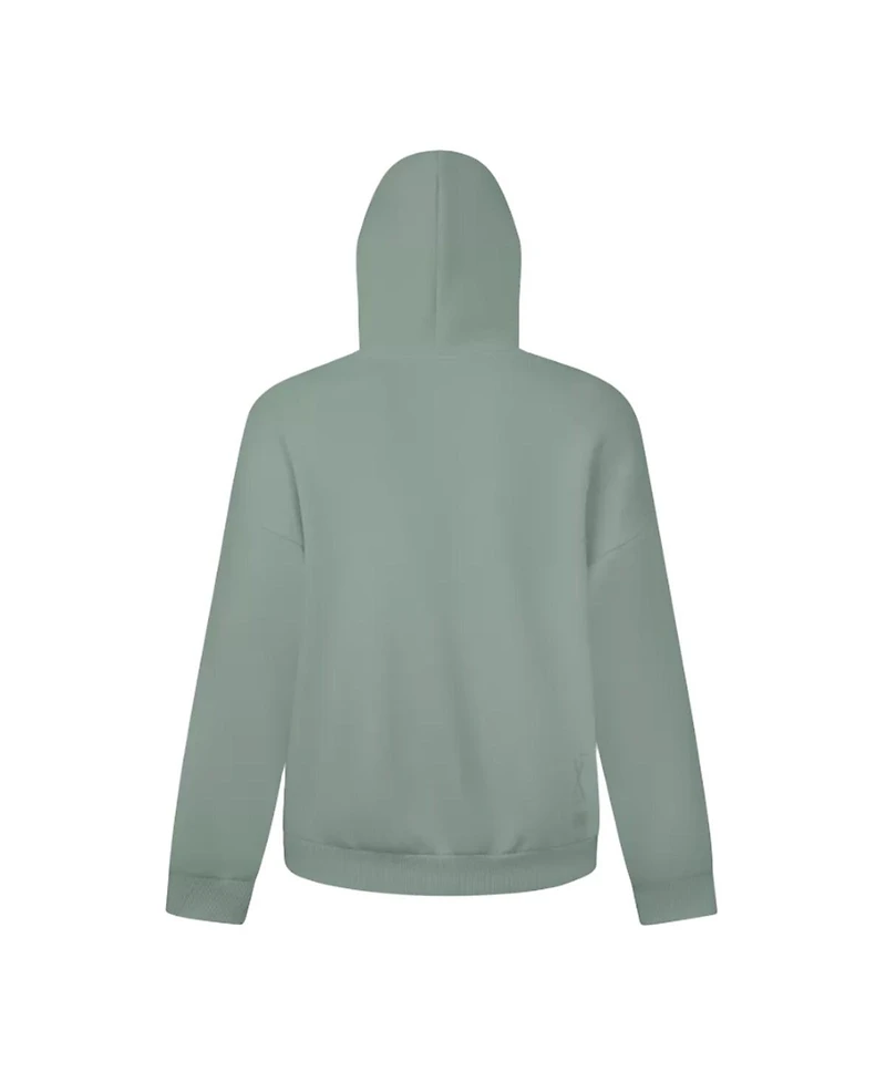 LevelWear Men's and Women's Green Minnesota Wild Tri-Blend Luxe Signature Hoodie