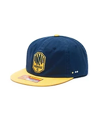 Fan Ink Men's and Women's Navy/Yellow Nashville Sc Swingman Snapback Hat
