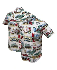 Reyn Spooner Men's White 152nd Kentucky Derby Button-Down Shirt