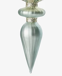 Holiday Lane Gilded Glamour Glass Finial Ornament, Macy's Exclusive