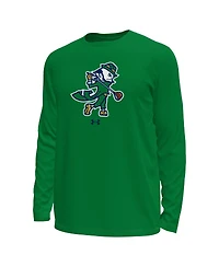 Under Armour Men's Kelly Green Notre Dame Fighting Irish Golf Leprechaun Tech Stretch Long Sleeve T-Shirt
