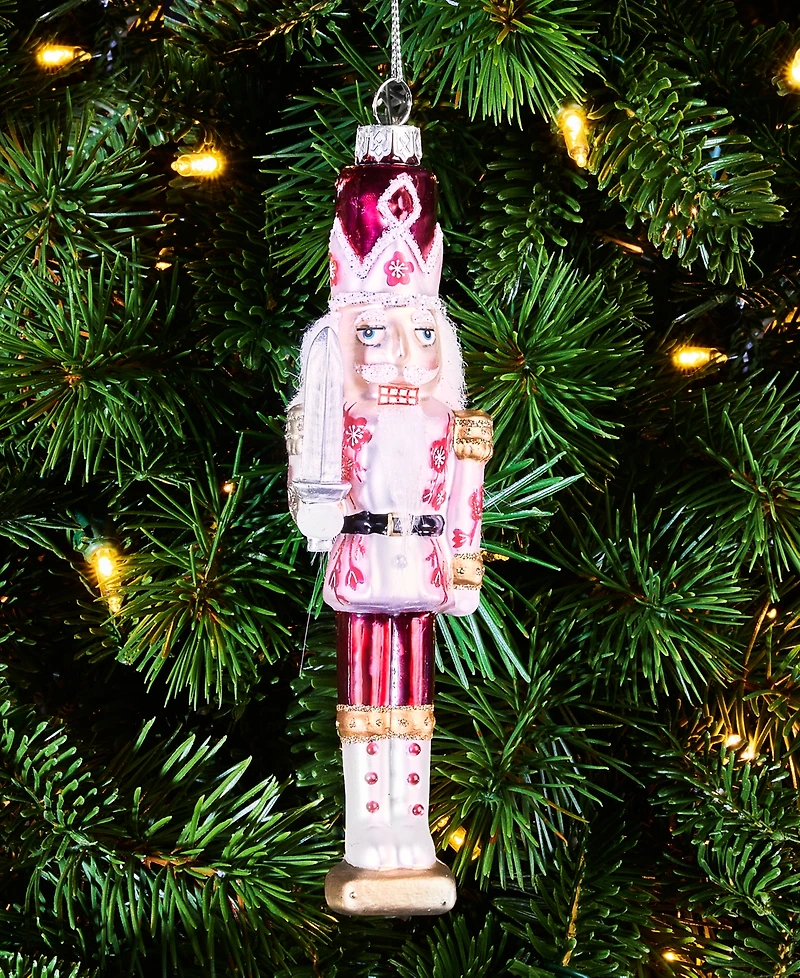 Holiday Lane Holiday Toile Nutcracker Ornament, Macy's Exclusive