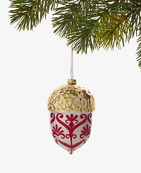 Holiday Lane Holiday Toile Acorn Ornament, Macy's Exclusive