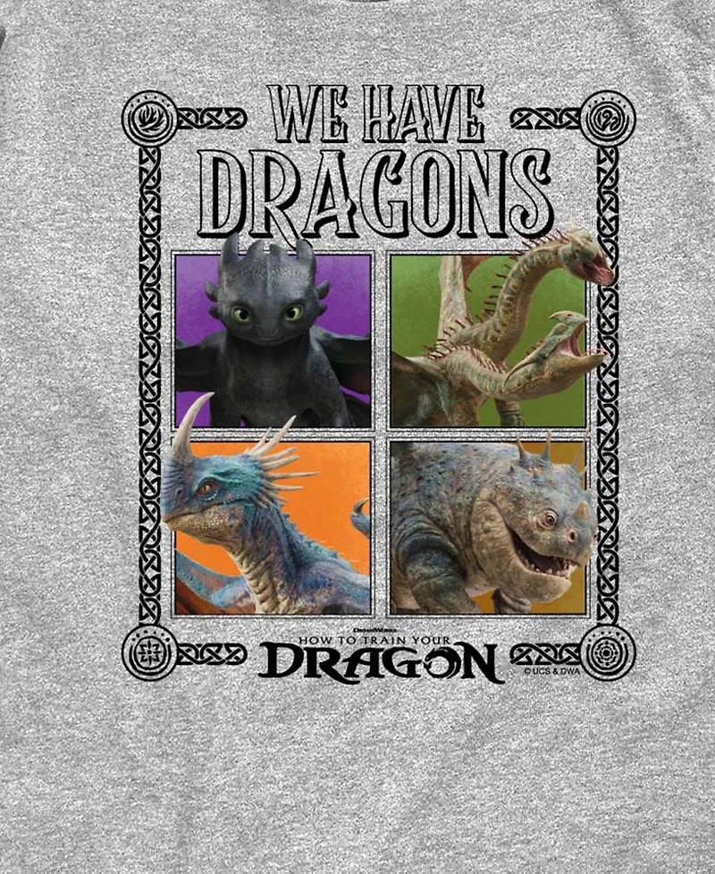How to Train Your Dragon Boys' 8-20 Short-Sleeve T-Shirt