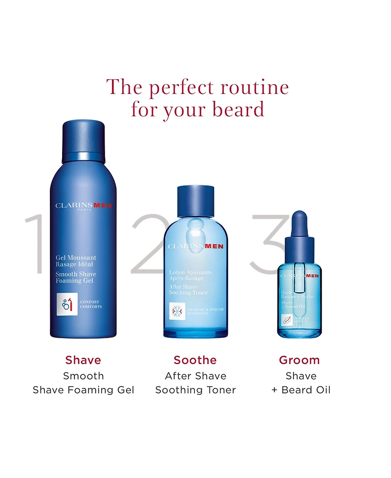 Clarins Men's Smooth Shave Foaming Gel, 5.25 oz.