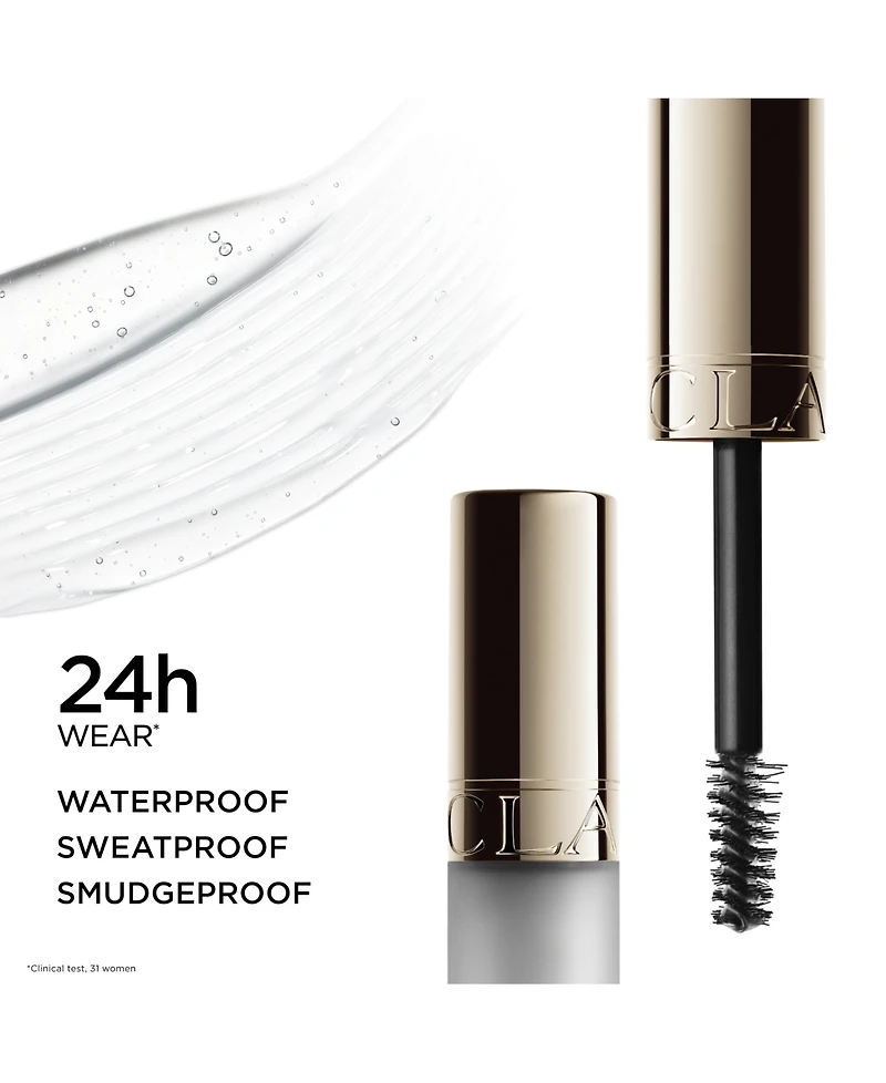 Clarins Wonder Sculpt Clear Waterproof Brow Gel, 0.1 oz.