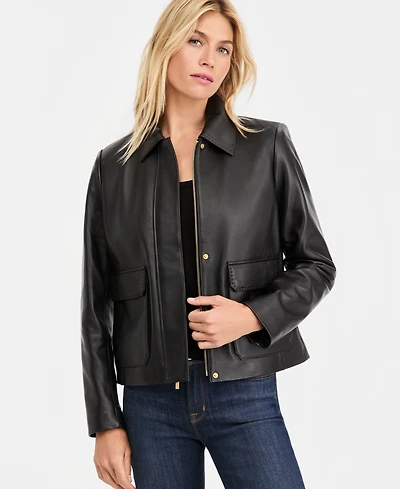 Donna Karan New York Women's Pick-Stitch Jacket