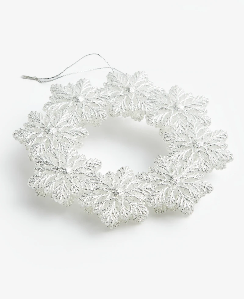 Holiday Lane Iced Delight Mini Wreath Ornament, Macy's Exclusive
